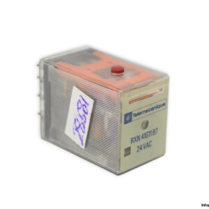 Telemecanique RXN41G11B7 24VAC Miniature Plug-IN Relay