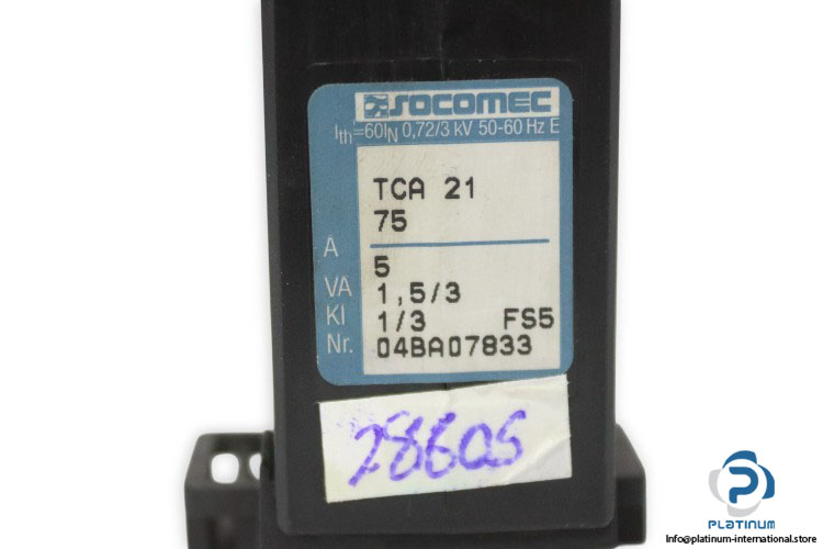 socomec-TCA-21-current-transformer-(Used)-1