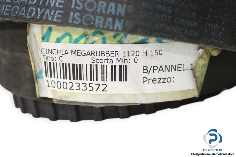 megadyne-isoran-1120-H-150-timing-belt-(new)-2