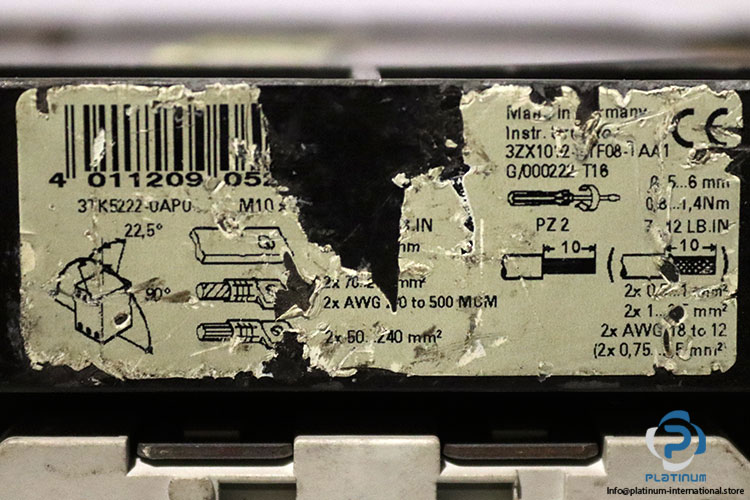 Siemens-3tk5222-0ap0-230-v-ac-coil-contactor(used)-3