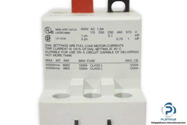 aeg-MBS-25-1-1.6A-manual-motor-starter-(new)-1