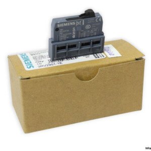 Siemens 3RV2901-1E Auxiliary Contact Block