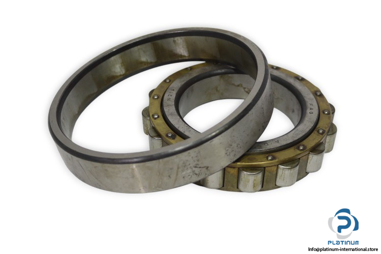 fag-N-219-cylindrical-roller-bearing-used