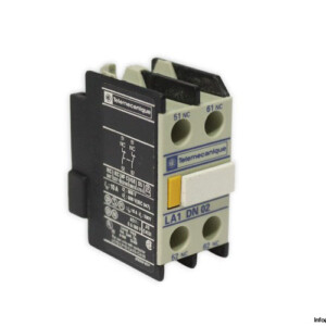 telemecanique-LA1DN02-auxiliary-contact-block-(Used)