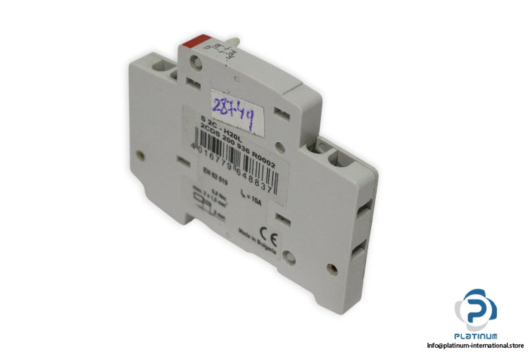 abb-S2C-H20L-auxiliary-contact-(Used)