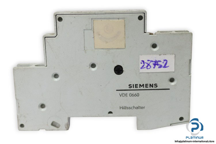 siemens-5SX91-HS-auxiliary-contact-block-(Used)-2