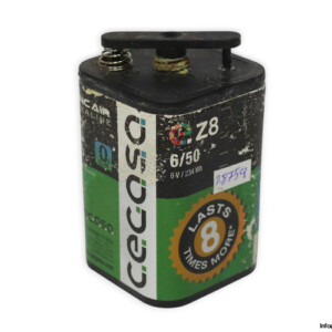 Cegasa Zincair DIS169-25-648 Batteria 6V 4AS2/45 Lithium Battery