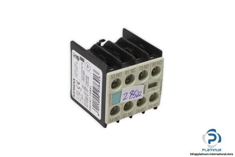 siemens-3RH1911-1GA31-miniature-circuit-breaker-(used)