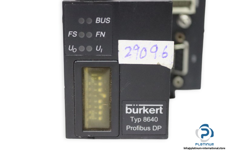 Burkert-8640-control-module-with-profibus-dp(used)-2