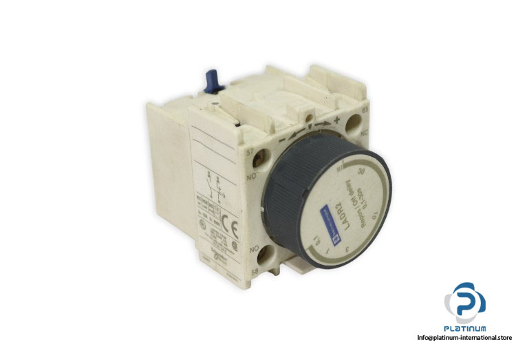 telemecanique-LADR2-time-delay-auxiliary-contact-block-(Used)