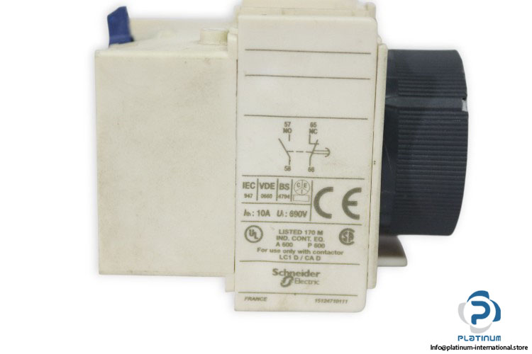 telemecanique-LADR2-time-delay-auxiliary-contact-block-(Used)-2