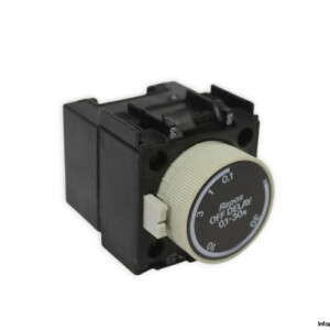 telemecanique-LA3-D22-A65-time-delay-auxiliary-contact-block-(Used)