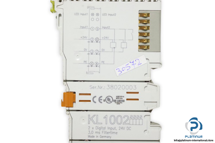 Beckhoff-kl1002-digital-input-terminal(used)-3