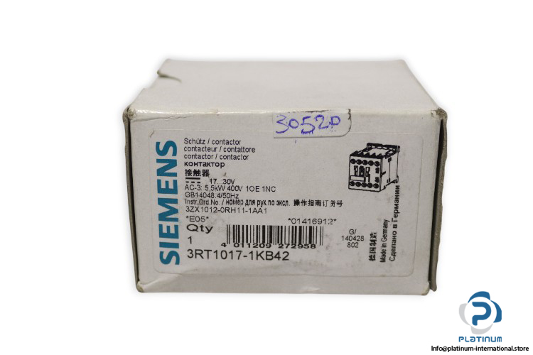 siemens-3RT1017-1KB42-power-contactor-new-1