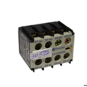 Telemecanique LA1KN22M Auxiliary Contact Block