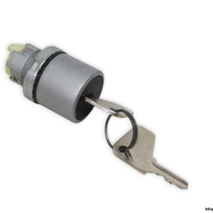 General Electric P9MSCE1N95 3-POSITION KEY Selector Switch