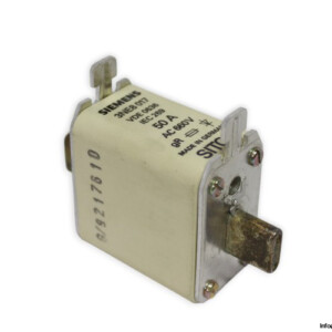 Siemens 3NE8 017 NH00 GR 50A 660VAC Fuse Link