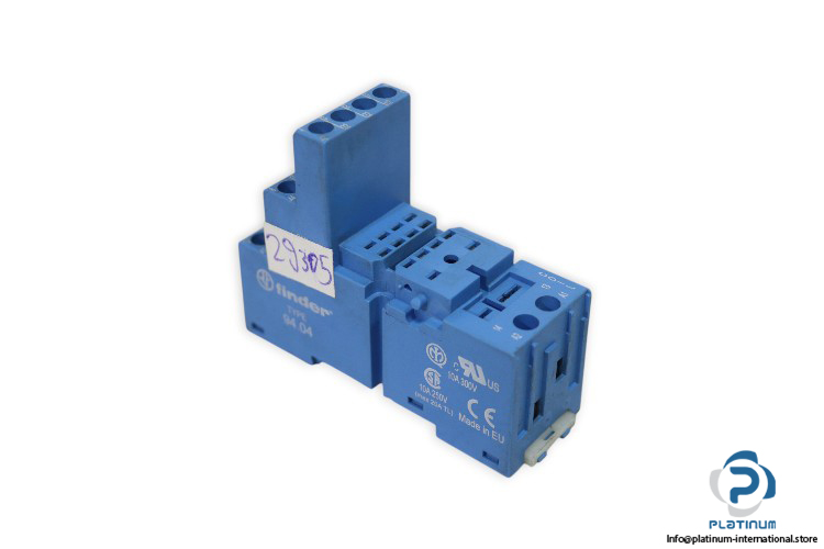 finder-94.04-pcb-relay-socket-(Used)