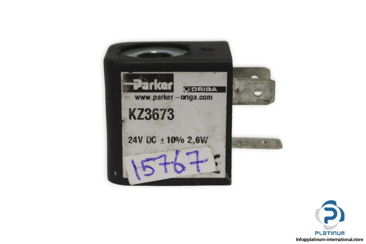 parker-KZ3673-solenoid-coil-(used)-1