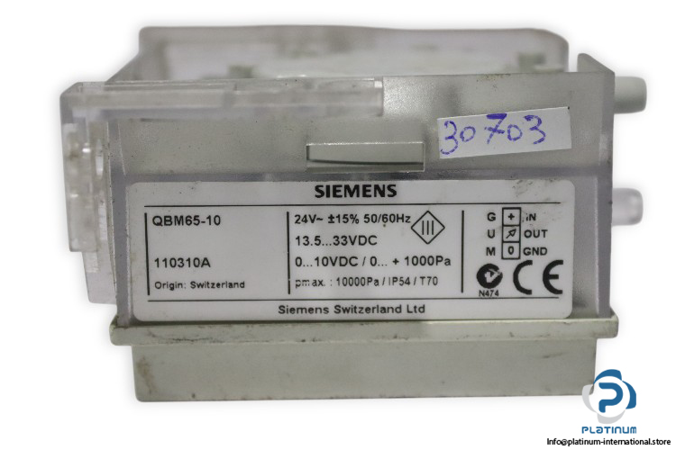 siemens-qbm65-10-differential-pressure-sensor(used)-2