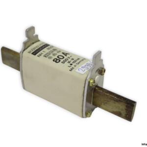 Bogenschutz NH1 8001 GL-GI 80A 500VAC Fuse Link
