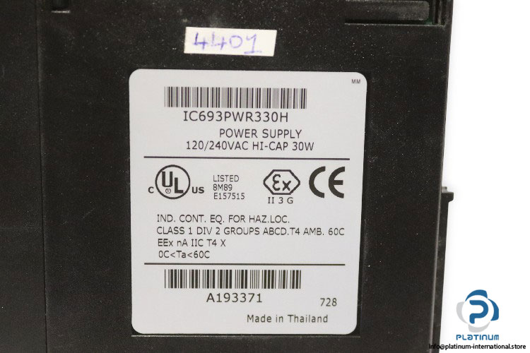 ge-fanuc-IC693PWR330H-power-supply-(Used)-4