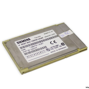 Siemens 6ES7 952-1AK00-0AA0 Memory Card