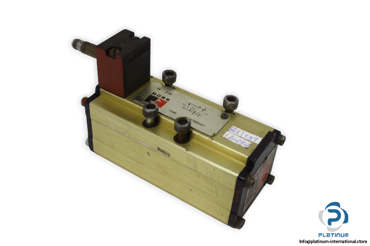 ross-W6476B3401-single-solenoid-valve-w_o-coil-(used)