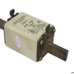 Siemens 3NA1 218 1/GL 63A 500VAC LV HRC Fuse Link