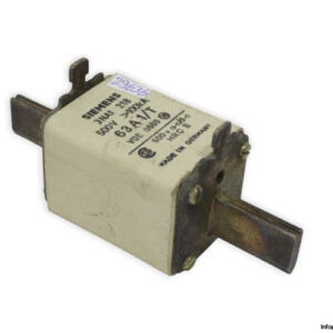 Siemens 3NA1 218 1/T 63A-500V Fuse-Link