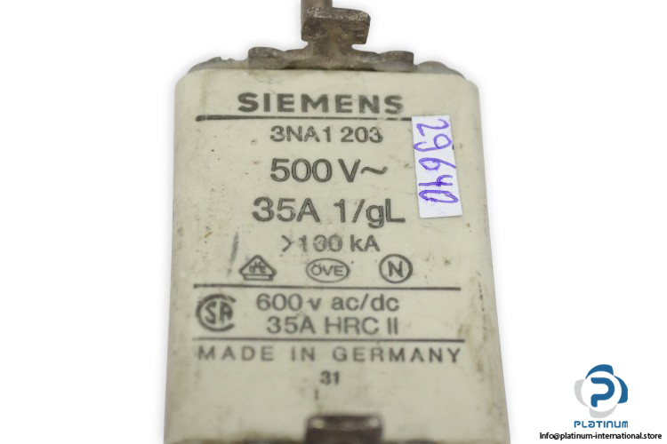 siemens-3NA1203-1-GL-fuse-link(USED)-1