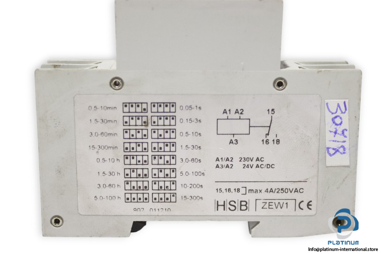 hsb-ZEW1-time-relay-(Used)-2