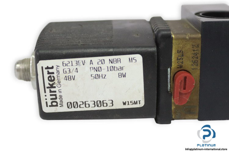 burkert-6213EV-A-20-NBR-MS-G3_4-single-solenoid-valve-(used)-4