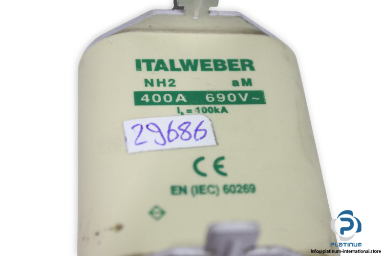 ITALWEBER-NH2-AM-400A-690V-fuse-link(new)-1