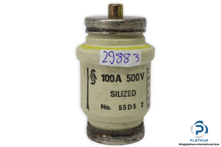 SIEMENS-2SD52-100a-500v-fuse-link(used)-1