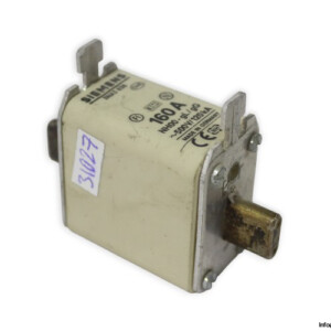 Siemens 3NA3 836 160A 500VAC LV HRC Fuse Link
