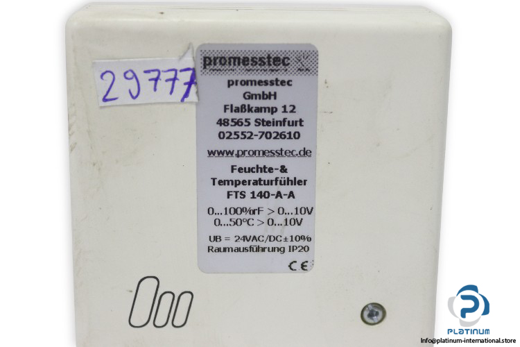 promesstec-FTS-140-A-A-humidity-and-temperature-sensor-(New)-1