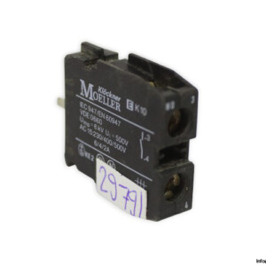 Klockner Moeller EK10 Contact Block