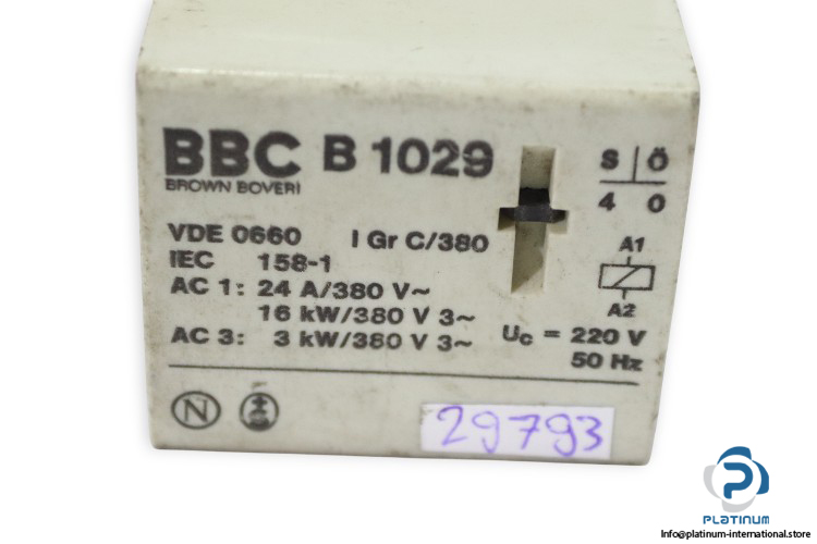 bbc-B-1029-load-contactor-(Used)-2