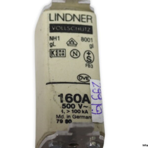 lindner-NH1-8001-100kA-fuse-link-(New)