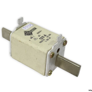 Ebamat NH1 GL 125A 500VAC Fuse Link
