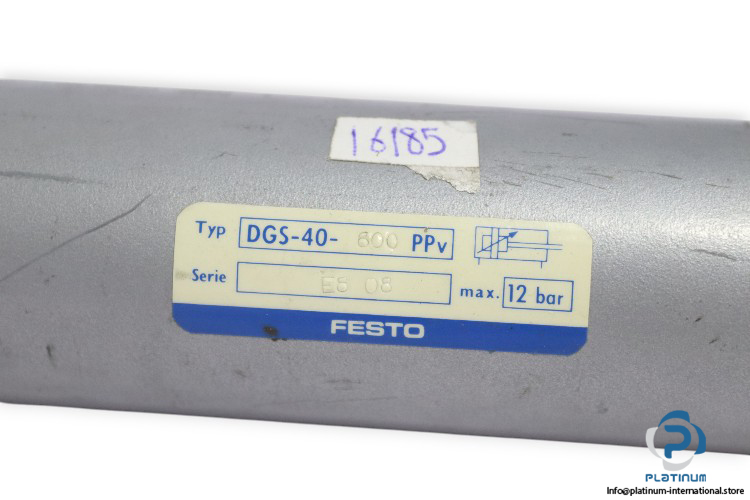 festo-dgs-40-600-ppv-round-cylinder(used)-1