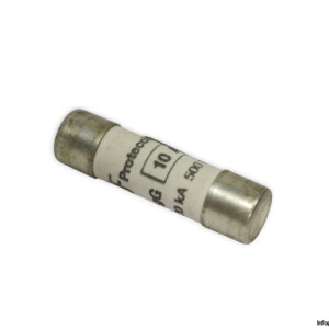 DF Electric 10X38 GL-GG 10A 500VAC Cylindrical Fuse Link