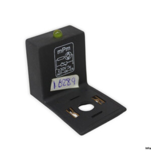 mpm-adt-06-c4-led-indicator-suppressor-plug-for-solenoid-valve(used)