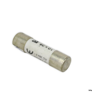 OMEGA 10x38 GG 1A 500VAC CYLINDRICAL FUSE