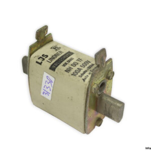 LJS Lindner NH00 TF 100A 500VAC Fuse Link
