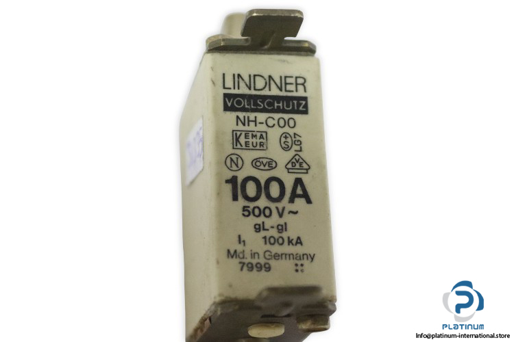 lindner-NH-C00-100a-fuse-link-(New)-1