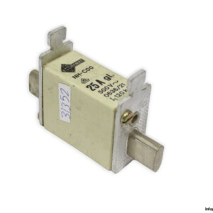 Ebamat NH-C00 GL 25A 500VAC Fuse Link