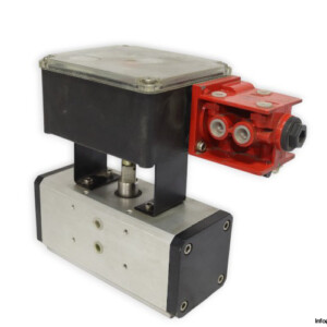 Omal DA 12C Pneumatic Actuator With STI Positioner Unit