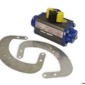Alph AIR 042 F3/5 Q11 Pneumatic Actuator With Mounting Brackets